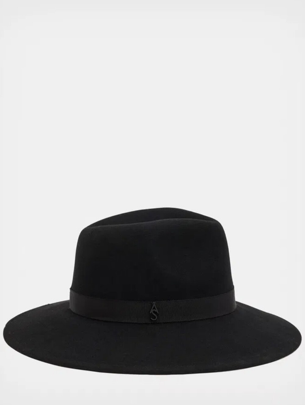 All Sants Annie black wool hat fedora OS